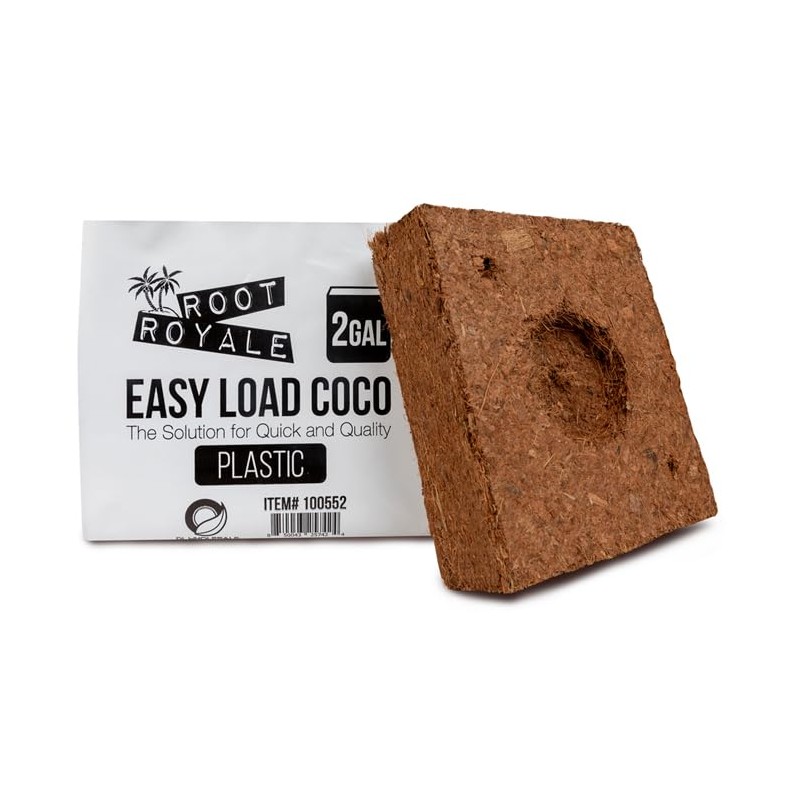 DL Wholesale Root Royale Easy Load Coco Coir Plastic Grow