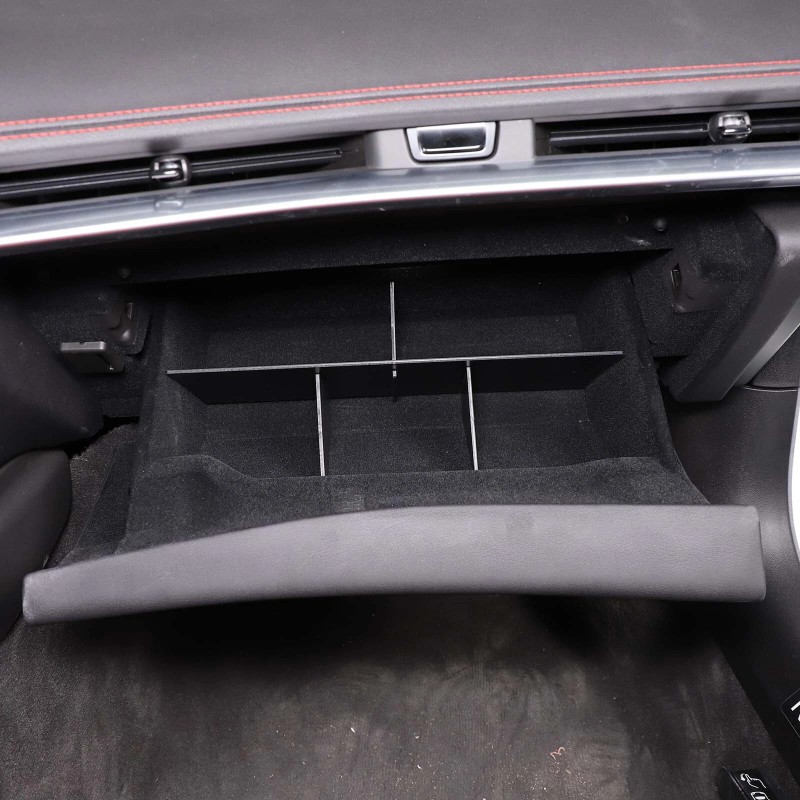 auguisy-motortrim 1pcs Glove Box Storage Organizer Insert Divider Fit For