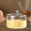 Kitchen Heat Resistant Soup Pot High Borosilicate Cooking Glass Pot