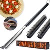 OUII 26'' Pizza Oven Brush with Stone Scraper - Includes