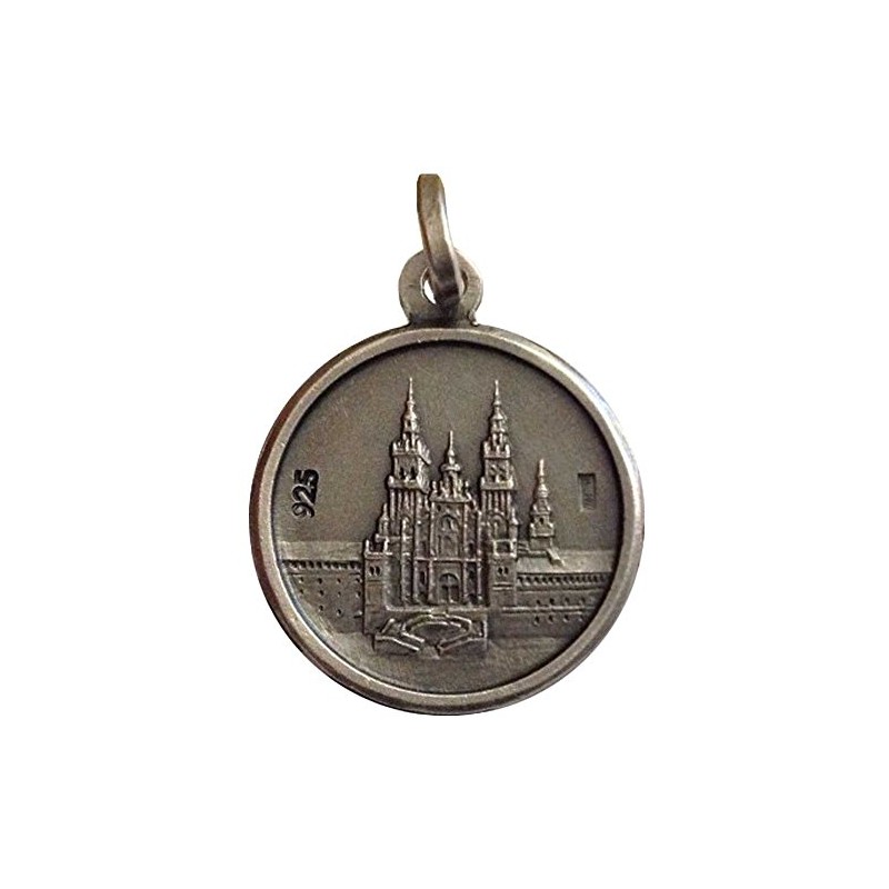 925 Sterling Silver " Saint James of Compostela " Medal