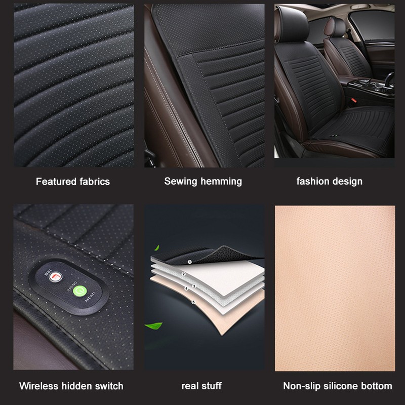 Car Heated Seat Cushion Heated Car Seat Cover Fast Heating