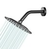 AULEEND All Metal Rain Shower Head - Heavy Duty Stainless