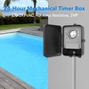 BN-LINK Pool Timer, Outdoor Mechanical Timer Switch for Water Heater,