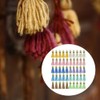 50 Pieces Keychain Tassel Tassels Pendants Key Ring Tassel Set