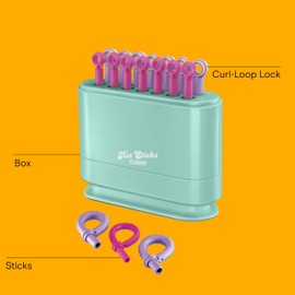 Conair Silicone Hot Rollers for Long, Medium, and All Hair - Hair Curler - No Hair Roller Clips Needed