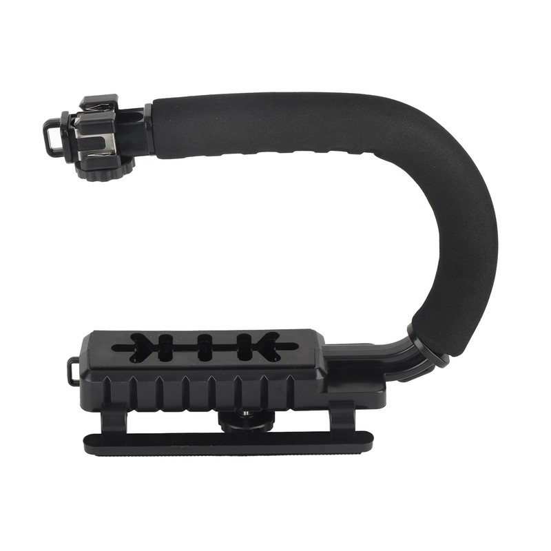 Camera Handheld Stabilizer ABS Sponge Adjustable Angle U Shaped Foldable