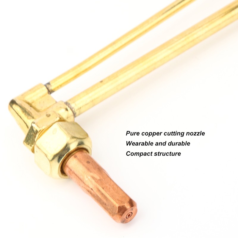 Welding Torch Gas Cutting Tool Stainless Steel Injector Pipe High‑Gear