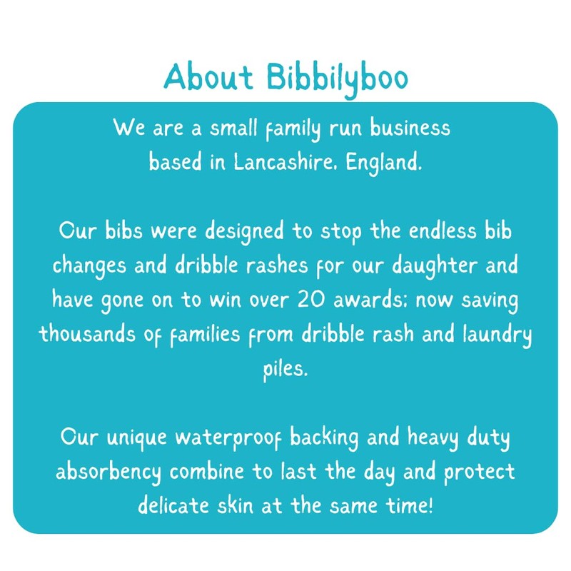 Bibbilyboo - Waterproof Baby Dribble Bib - 3 pack |