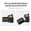 2Pack LED Head Light USB Rechargeable Headlamp Adjustable Angle Flashlight