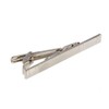 Formal Men's Fashion Alloy Metal Silver Simple Necktie Tie Pin