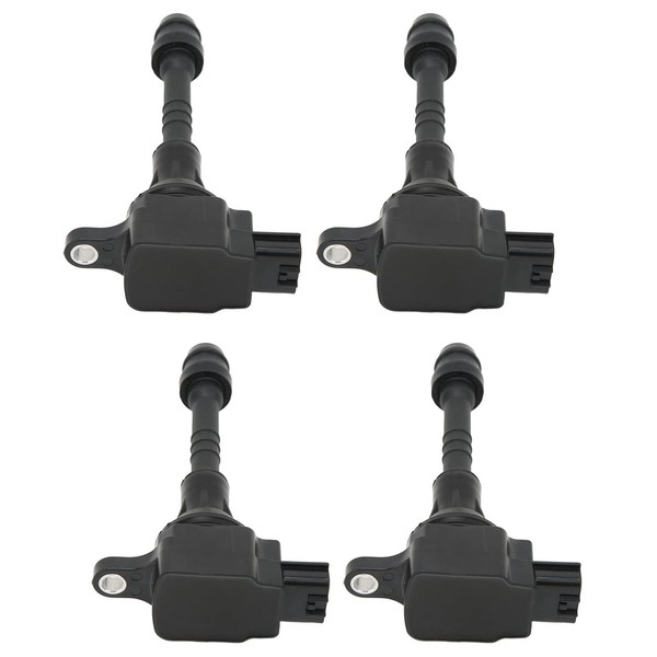 Bobina de Encendido para Automóvil, 4 Piezas ABS Bobina de