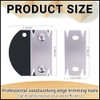 Edge Banding Trimmer - 2026 Upgraded Edge Banding Tools for Woodworking,Edge Corner Planer with Hanging Strap,Durable Edge Banding Trimmer,for Wood|PVC|ABS|Veneer