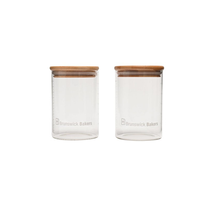 Brunswick Bakers Starter Jar, 500 ml (Set of 2)