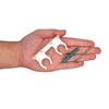 SKIR'CO Pack of 50 Double Pipe Clamps, Plastic Clamps for