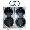 Longevity Products Cup Holder Trim Replacement for 2011-2021 Jeep Grand
