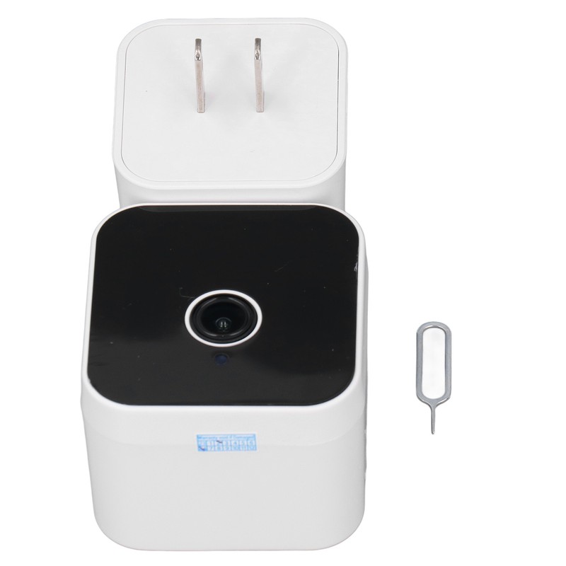 Plug in Smart Security Camera with Clock 1080p Image Night