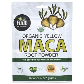 The Food Movement Organic Yellow Maca Root 8 oz