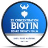 Blsamo para barba con biotina de concentracin 2X para hombres