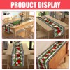 TOVINANNA Christmas Table Runner Elegant Holiday Tablecloth for Dining and