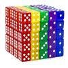 100pcs Dice Stacking 16mm Dice Dice Stress Relief Party KTV,