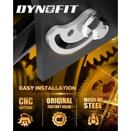 Dynofit Camber Kit for Silverado/Sierra 1500 2500, Upper Control Arm Cam Bolts for Yukon Express 1500 2500 Hummer H2 H3, Alignment Camber Caster Adjusting Bolt ±1.5 Degree, Set of 4Pcs