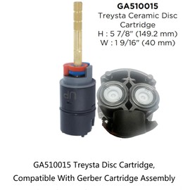 GA510015 Treysta Disc Cartridge,Compatible With Gerber Cartridge Assembly