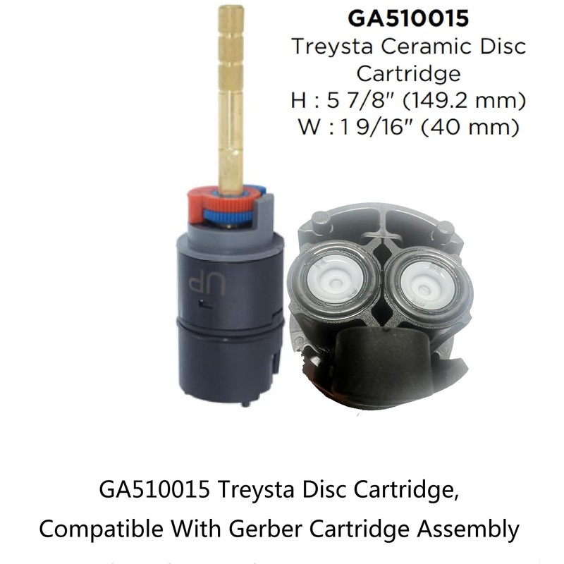 GA510015 Treysta Disc Cartridge,Compatible With Gerber Cartridge Assembly