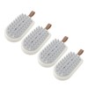 10PCS Silicone Massager Brush Exfoliation Dandruff Removal Ergonomic Hair Scalp