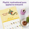 T MARIE 2026 Punny Wall Calendar - Monthly 12” x