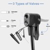 Hycline Bike Floor Pump: 160 PSI Bicycle Tire Pump Schrader