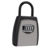 Key Lock Box Hanging Portable Resettable Password 4‑Digit Combination Lockbox