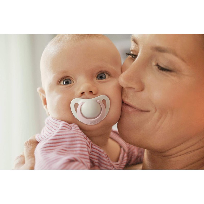 NUK Genius Set of 2 Dummies for Girls Size 0