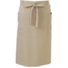 Seven Uniforms GT7009 Lower Waist Apron Middle Apron, beige