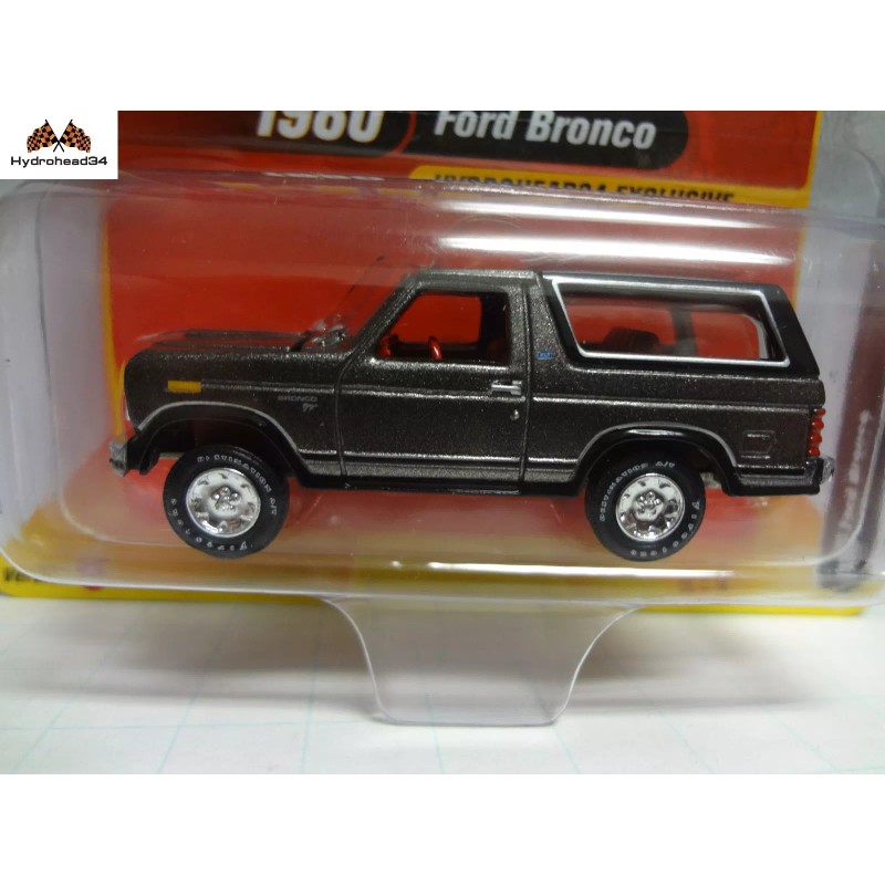 Racing Champions Mint 1980 Ford Bronco Titanium Pearl 1:64 -