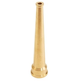 Brass Smooth Bore Garden Hose Nozzle (GHT)