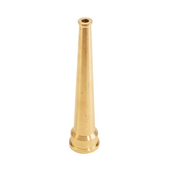Brass Smooth Bore Garden Hose Nozzle (GHT)