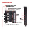 Hard Drive Power Switch Module for 2.5/3.5 inch SATA HDD/SSD,