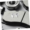 GRIRIW 2pcs Kart Skateboard Off-road Motorcycle Front Rear Wheel Hub