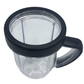 Tolxh #NBM-U0274#NB1700W 30oz Short Mixing Handled Cup Blender Quality Durable New Replacement Parts for NutriBullet RX