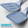 600˚F Heat Resistant Silicone Spatula Set, 13.6" Kitchen Spatula Turners