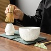 Matcha Tea Set with Whisk and Bowl, Bamboo Matcha Whisk