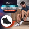 PhysFlex Compression Socks for Plantar Fasciitis, Achilles Tendonitis Relief -