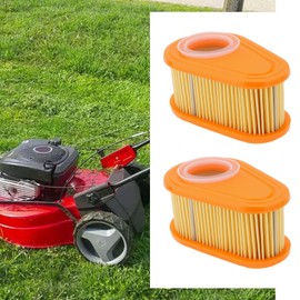 SG Store Pack of 2 Air Filter Cartridges Replacement Filter for Lawn Mower Engines Compatible with Briggs & Stratton 005419 96254 795066 792038 790388