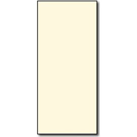4" x 9" Cream Rack Cards Paper - 250 Cards - 65lb Cover Cardstock