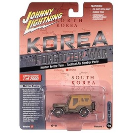 Johnny Lightning Korea Forgotten War Ver B Willys MB Jeep