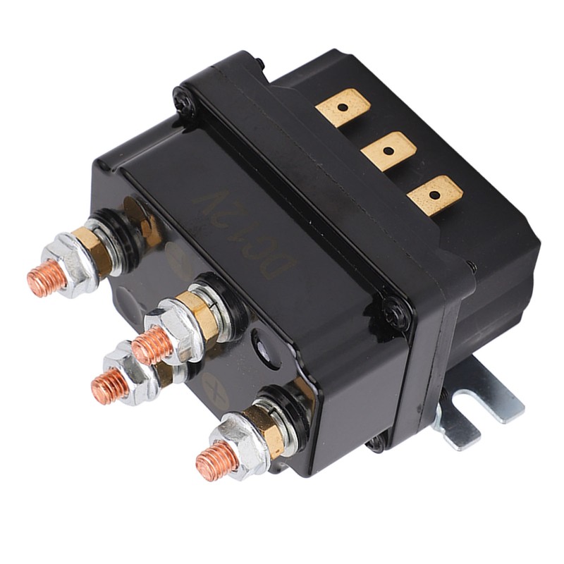 Winch Relay 250A Integrated Waterproof ABS Brass Electric Winch Relay