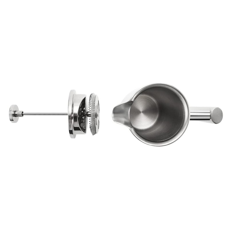 PRESSOPROS French Press 2 Cup Double Wall Stainless Steel 350