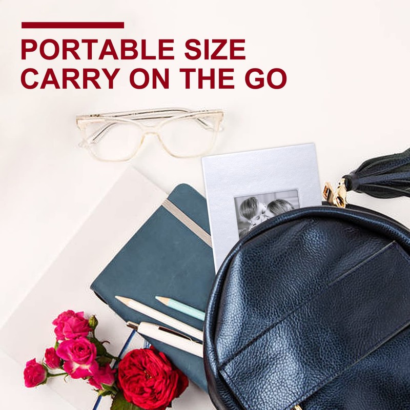 Ywlake Photo Album 4x6 100 Pockets 2 Packs, Small Mini