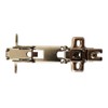 Full Overlay Cabinet Hinge, 35mm, 190-Degree, Steel BZP, Slide-On Cruciform